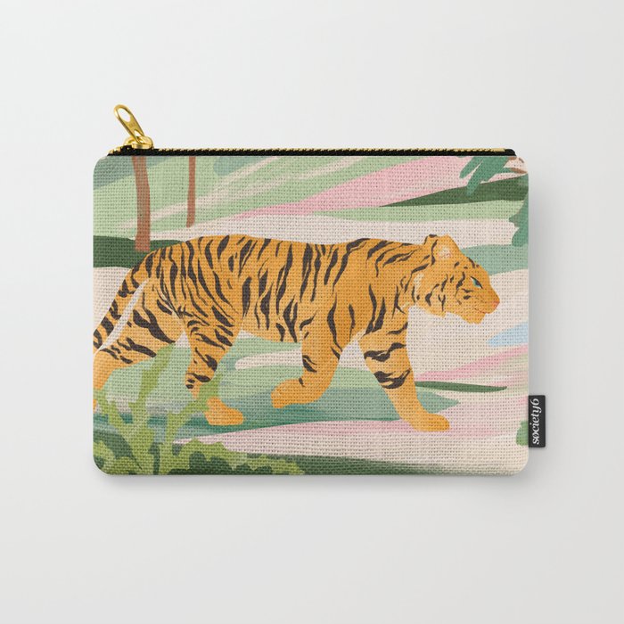 Walking Tiger Carry All Pouch Gallery Image 1