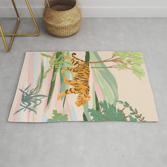 Walking Tiger Rug Gallery Image 1