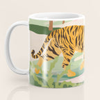 Walking Tiger Coffee Mug Gallery Image 3