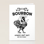 Early Bird Bourbon: Winners Don't Quit Stationery Card Gallery Image 2