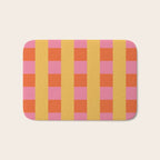 Playful Stripes in Bold Harmony Bath Mat Gallery Image 1