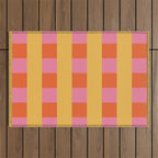 Playful Stripes in Bold Harmony Outdoor Rug Gallery Image 1