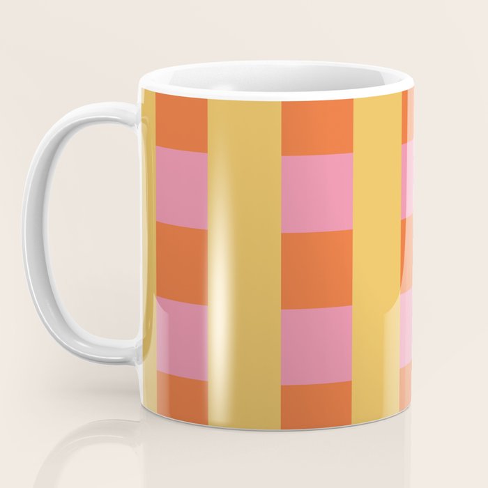 Playful Stripes in Bold Harmony Coffee Mug Gallery Image 3