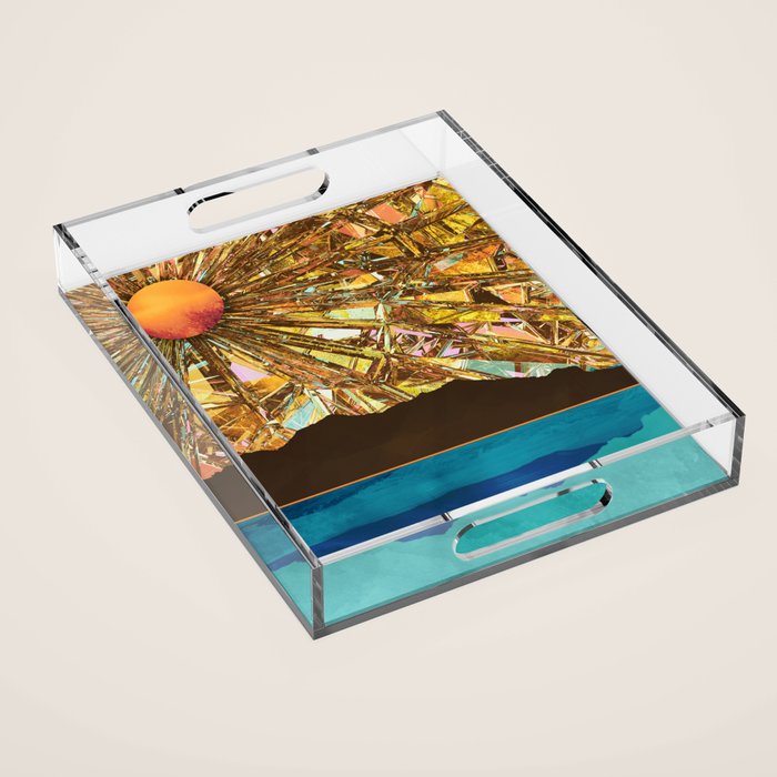 Fractured Sky Acrylic Tray Gallery Image 1