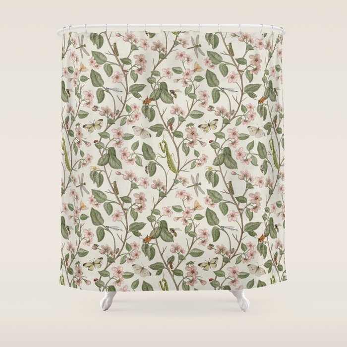 Insects of the Pacific Northwest Shower Curtain Gallery Image 1