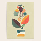 Potted plant with a bird Poster Gallery Image 4