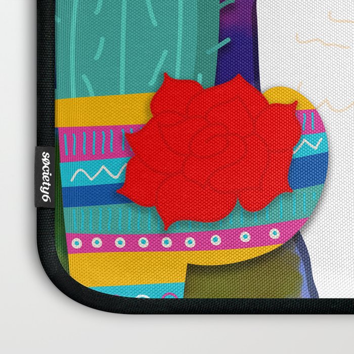 Fiesta Llama Laptop Sleeve Gallery Image 3