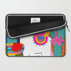 Fiesta Llama Laptop Sleeve Gallery Image 2