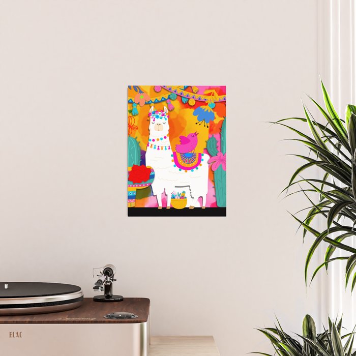 Fiesta Llama Poster Gallery Image 2