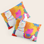 Fiesta Llama Pillow Sham Gallery Image 3