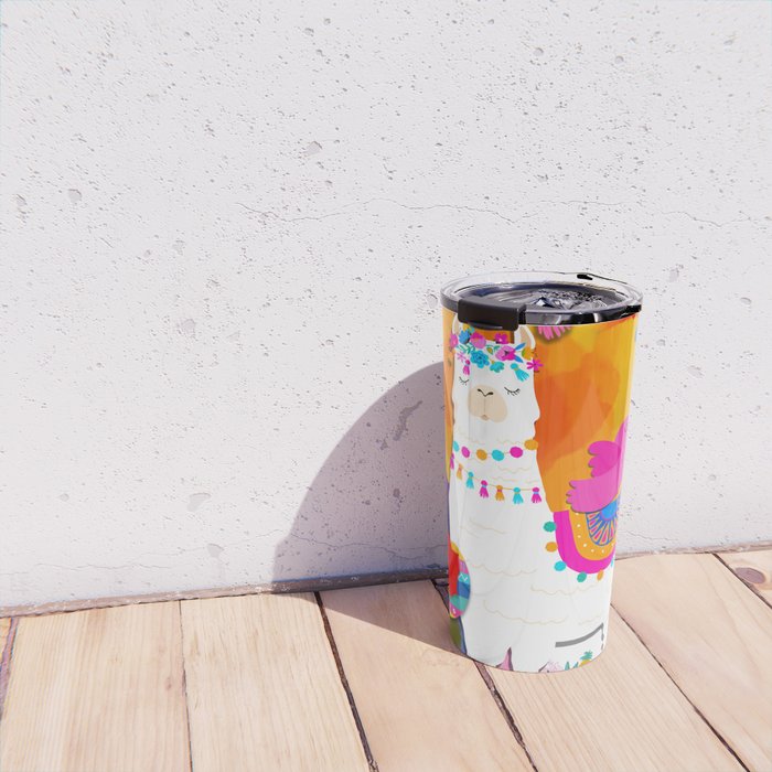 Fiesta Llama Travel Mug Gallery Image 4