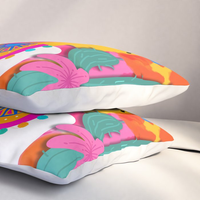 Fiesta Llama Pillow Sham Gallery Image 3