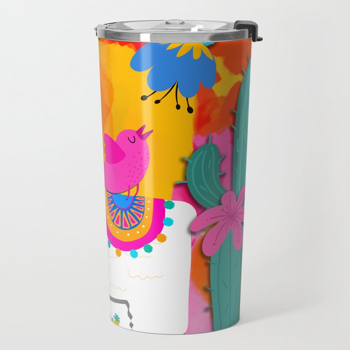 Fiesta Llama Travel Mug Gallery Image 2