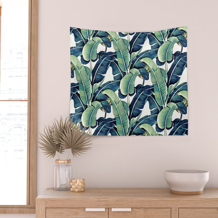 Banana leaves Wall Tapestry Gallery Image 2
