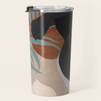 Tropical Girl 4 Travel Mug Gallery Image 3