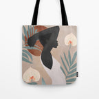 Tropical Girl 4 Tote Bag Gallery Image 1