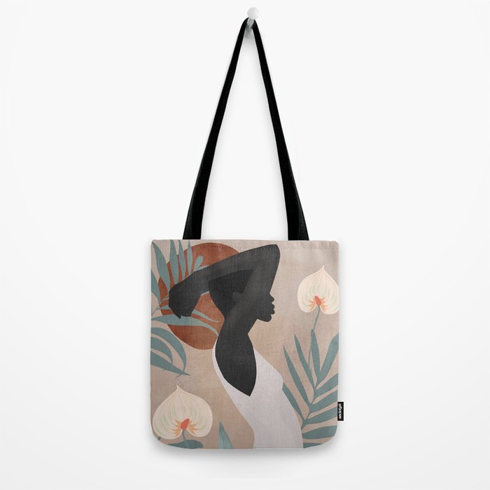 Tropical Girl 4 Tote Bag Gallery Image 2