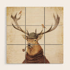 Thinking Wild Wood Wall Art Gallery Image 1