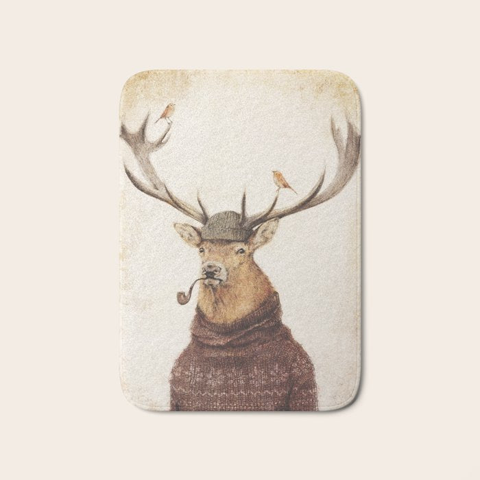 Thinking Wild Bath Mat Gallery Image 1