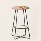 Squirrel in a Pink Autumn Stool Gallery Image 1