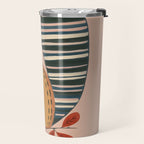 Squirrel in a Pink Autumn Travel Mug Gallery Image 2