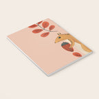 Squirrel in a Pink Autumn Notebook Gallery Image 3