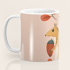 Squirrel in a Pink Autumn Coffee Mug Gallery Image 3