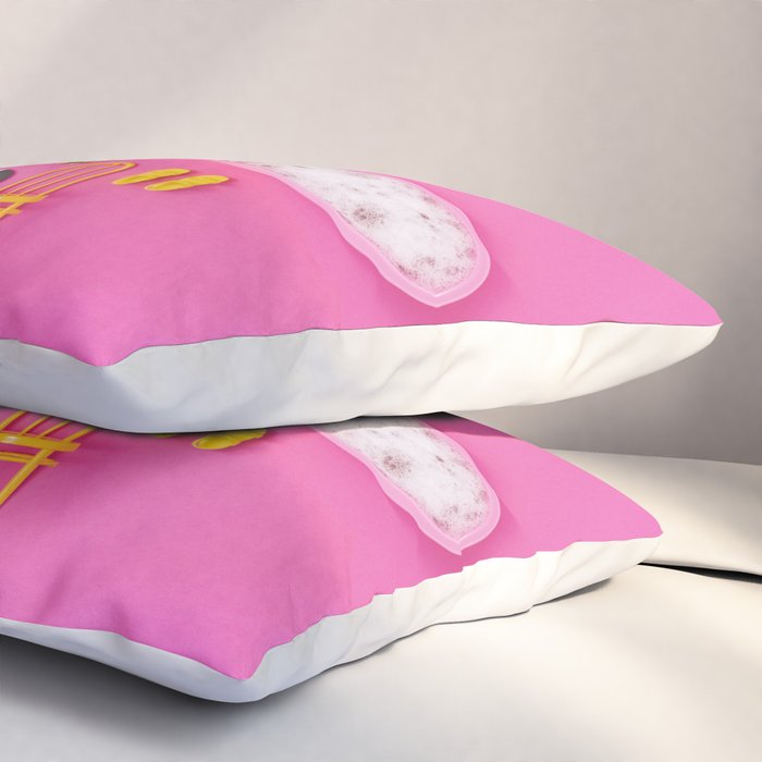 Dollhouse inventory / pink Pillow Sham Gallery Image 3