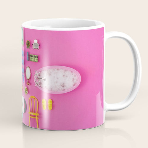 Dollhouse Inventory / Pink Coffee Mug Gallery Image 1