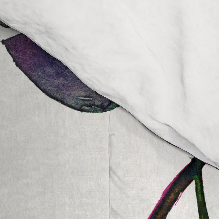 Silver Dollar Eucalyptus - Deep Cool Palette Comforter Gallery Image 4