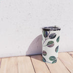 Silver Dollar Eucalyptus - Deep Cool Palette Travel Mug Gallery Image 4