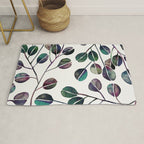 Silver Dollar Eucalyptus - Deep Cool Palette Rug Gallery Image 1