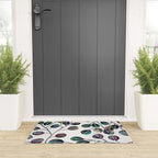 Silver Dollar Eucalyptus - Deep Cool Palette Welcome Mat Gallery Image 3