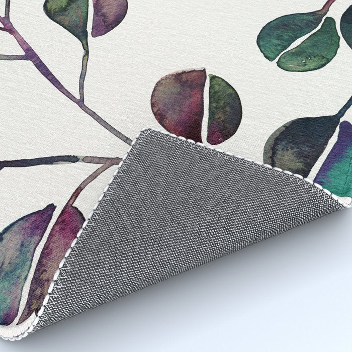 Silver Dollar Eucalyptus - Deep Cool Palette Rug Gallery Image 4