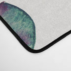 Silver Dollar Eucalyptus - Deep Cool Palette Desk Mat Gallery Image 4