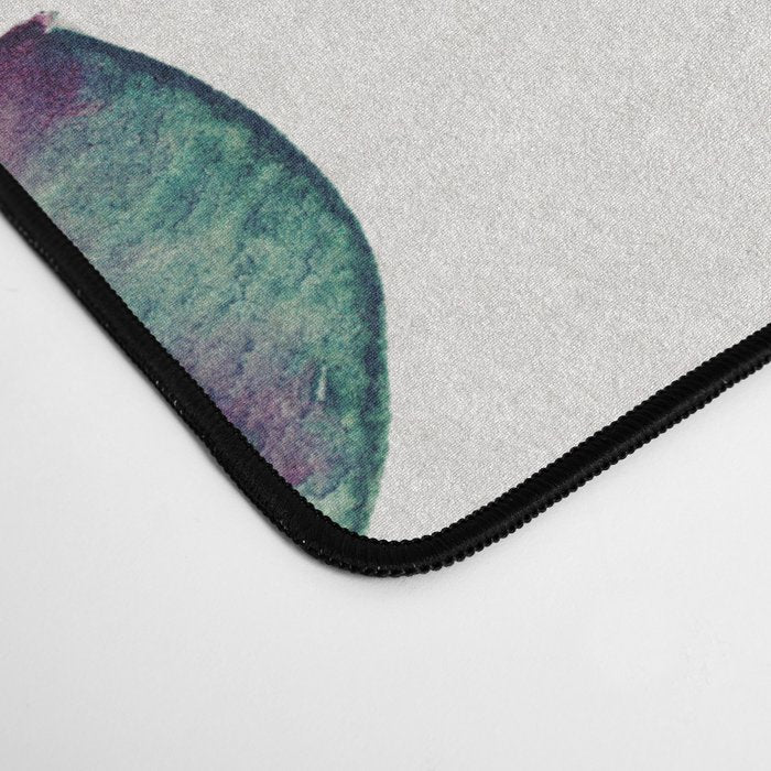 Silver Dollar Eucalyptus - Deep Cool Palette Desk Mat Gallery Image 4