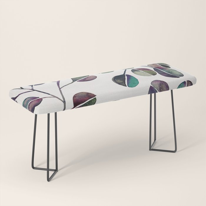 Silver Dollar Eucalyptus - Deep Cool Palette Bench Gallery Image 1