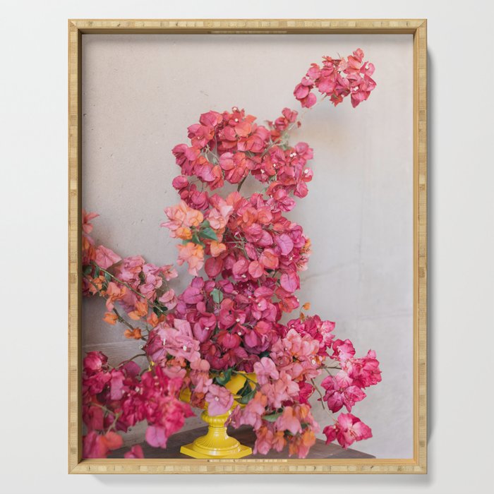 Blooming Mexico in a Vase Serving Tray Gallery Image 1