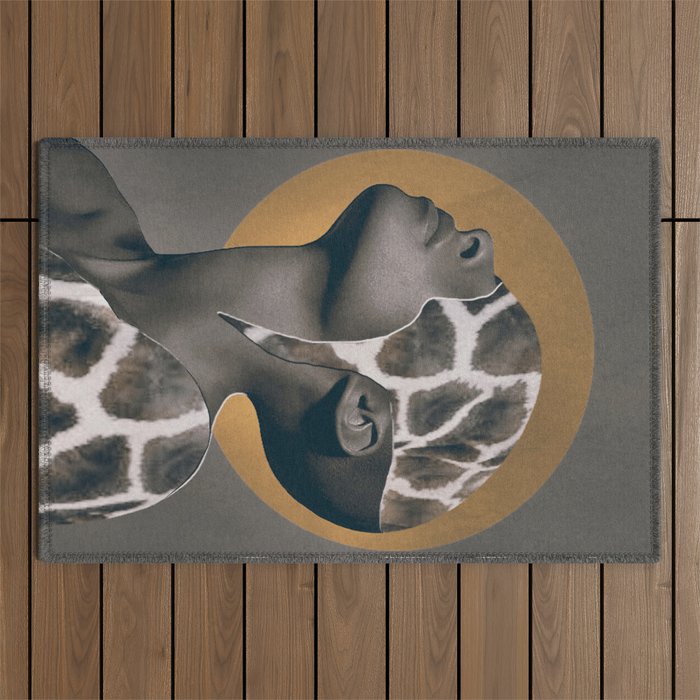 African Beauty Outdoor Rug Gallery Image 1