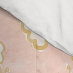 Victorian Watercolor Ice Cream in Frame Comforter Gallery Image 4