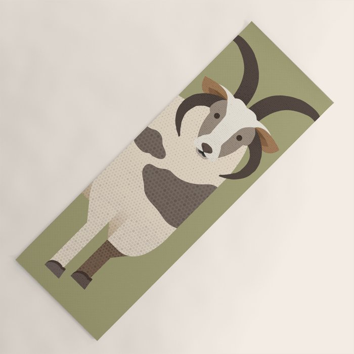 Whimsy Jacob Sheep Yoga Mat Gallery Image 1