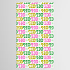 Ho Ho Ho - Pink and Green Tablecloth Gallery Image 2