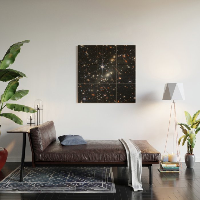 James Webb Space Telescope Deep Field Wood Wall Art Gallery Image 2
