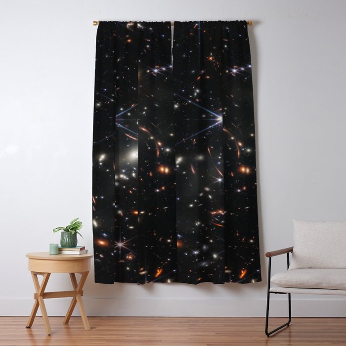 James Webb Space Telescope Deep Field Window Curtain Gallery Image 5