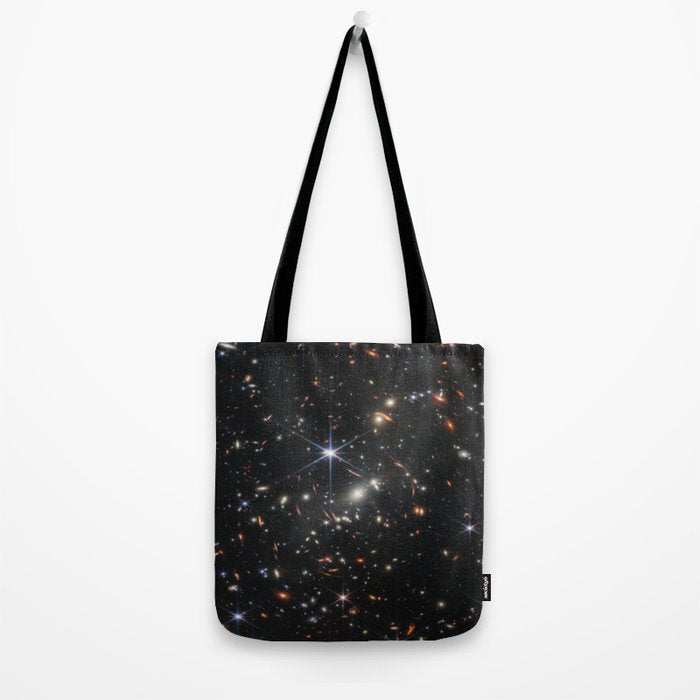 James Webb Space Telescope Deep Field Tote Bag Gallery Image 2