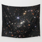 James Webb Space Telescope Deep Field Wall Tapestry Gallery Image 4