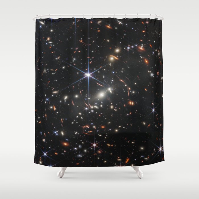 James Webb Space Telescope Deep Field Shower Curtain Gallery Image 1