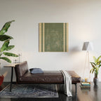 Minimal Window With Potted Plants 2 Wood Wall Art Gallery Image 2