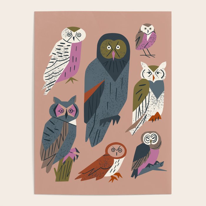 Owl Friends Poster Gallery Image 4