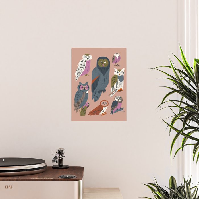 Owl Friends Poster Gallery Image 2